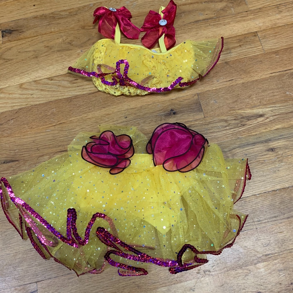 Glamour Costume #216 NWT Small Child Dance Costume